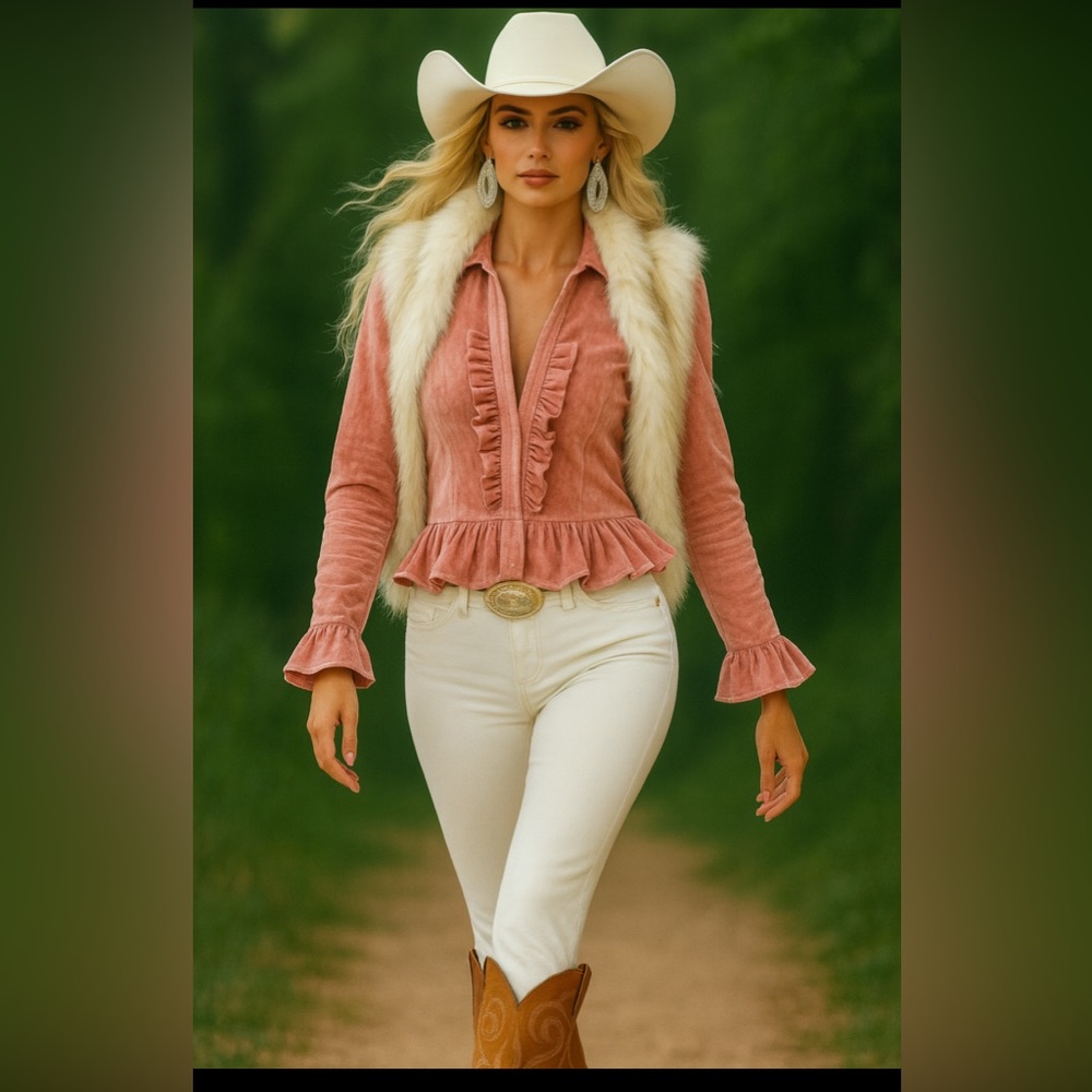 Donna Slayers Fabulous Furs 100% Faur Fur vest